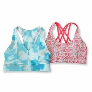 Fabletics Est. Medium Impact Sports Bra Bundle Gym Yoga Activewear